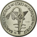Coin, West African States, 100 Francs, 1967, MS(63), Nickel