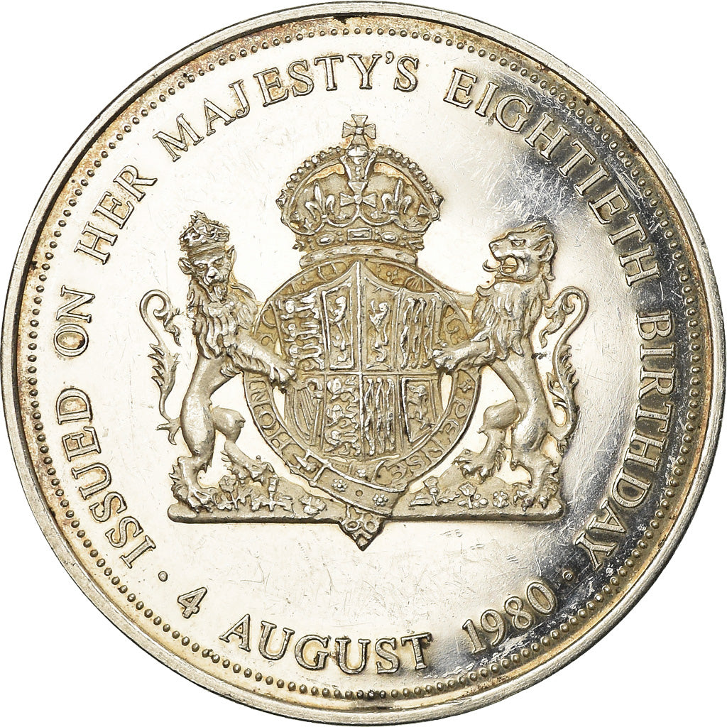 Zjednoczone Królestwo Wielkiej Brytanii, Medal, Eightieth Birthday of her