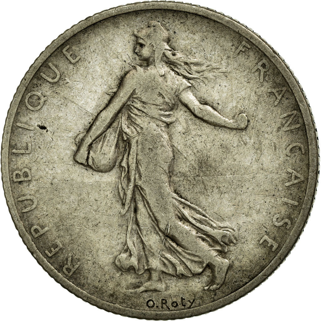 Coin, France, Semeuse, 2 Francs, 1902, VF(30-35), Silver, Gadoury:532