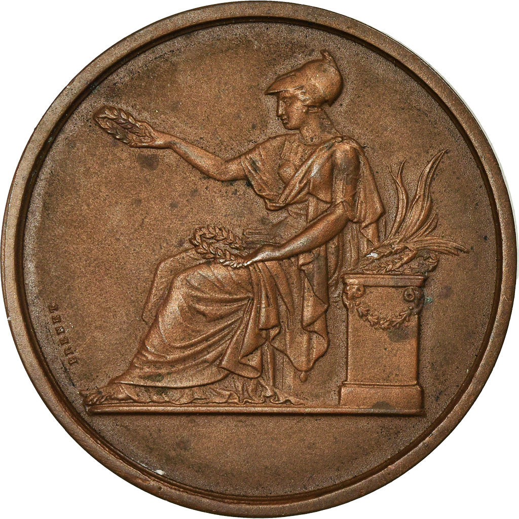 France, Medal, Société Industrielle du Nord de la France, 1958, Brenet