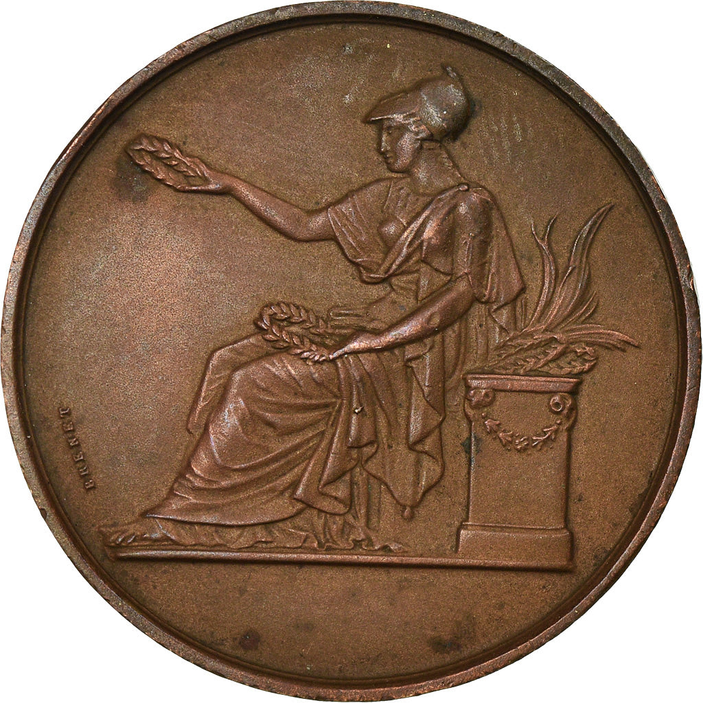 France, Medal, Société Industrielle du Nord de la France, 1954, Brenet