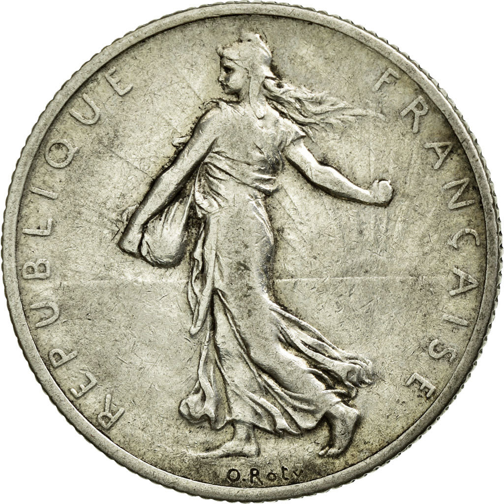 Coin, France, Semeuse, 2 Francs, 1905, EF(40-45), Silver, Gadoury:532