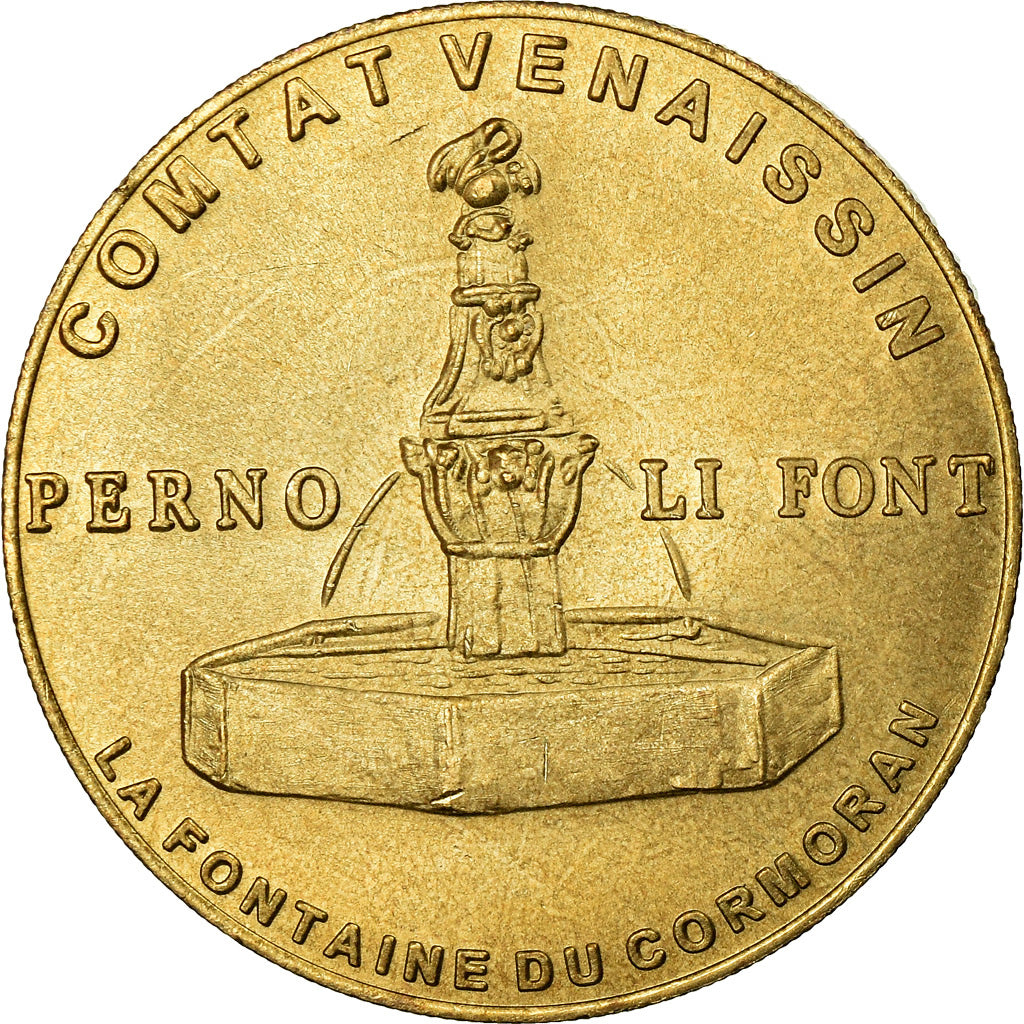 France, Token, 1 Euro de Pernes-les-Fontaines, 1996, MS(65-70)