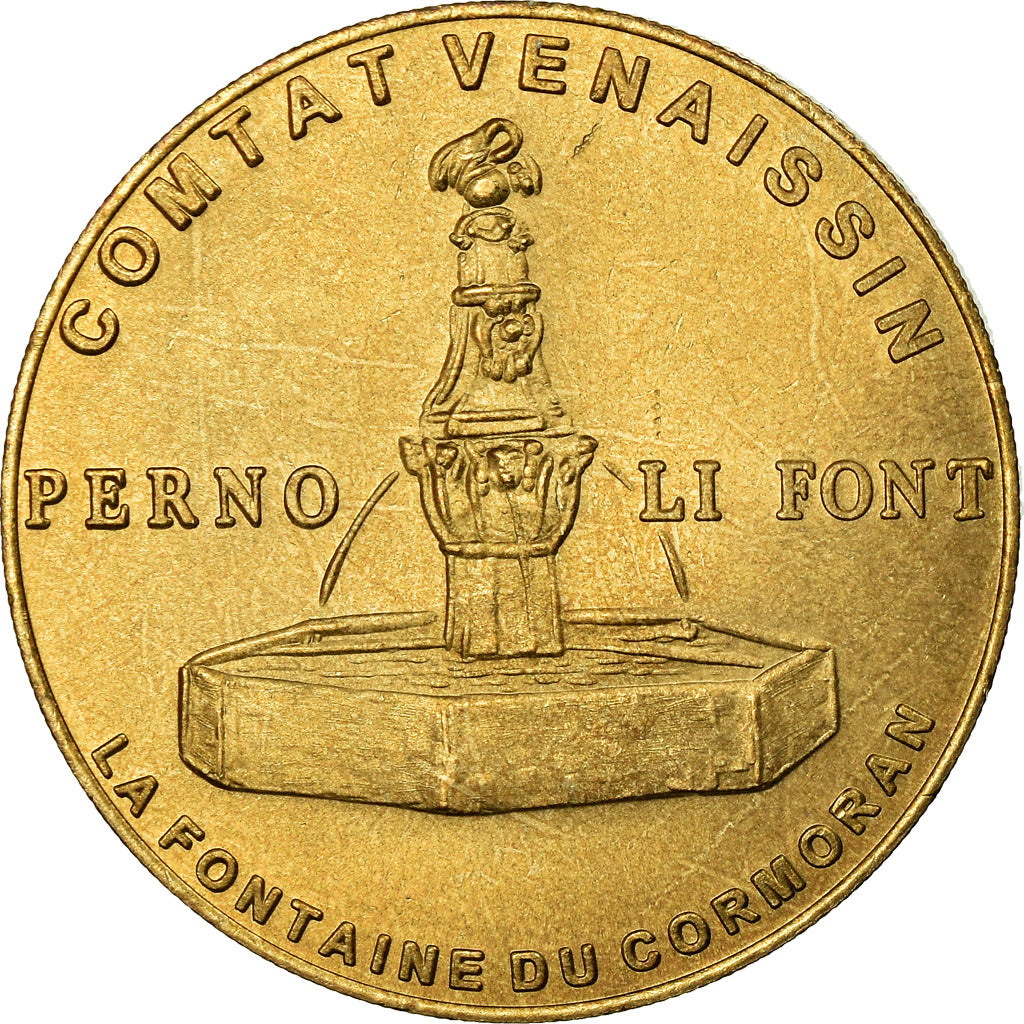 France, Token, 1 Euro de Pernes-les-Fontaines, 1996, MS(64)
