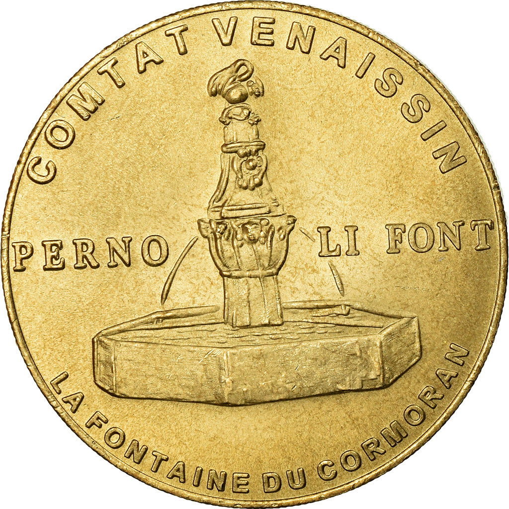 France, Jeton, 1 Euro de Pernes-les-Fontaines, 1996, SPL+