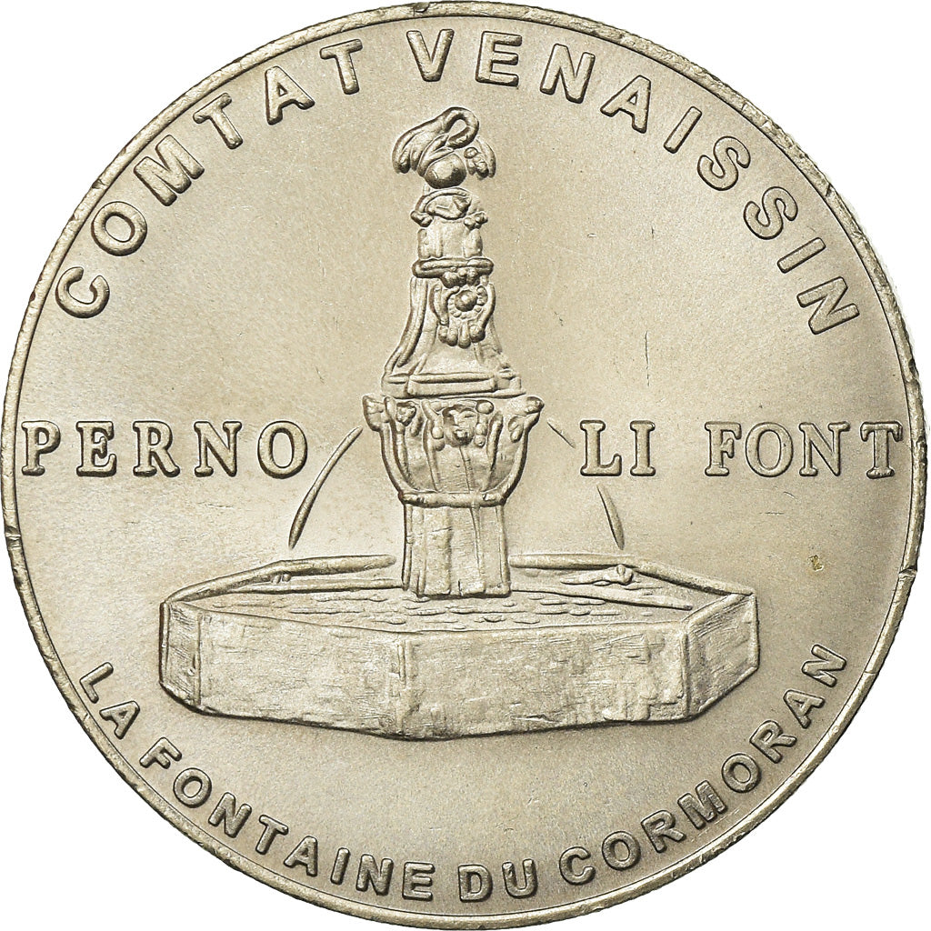 Francia, Token, 3 euro de Pernes-les-Fontaines, 1996, FDC, Rame-nichel