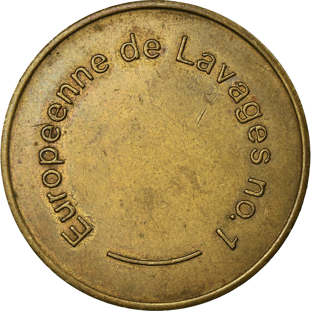 France, Token, Européenne de Lavage, Business & industry, AU(55-58), Copper