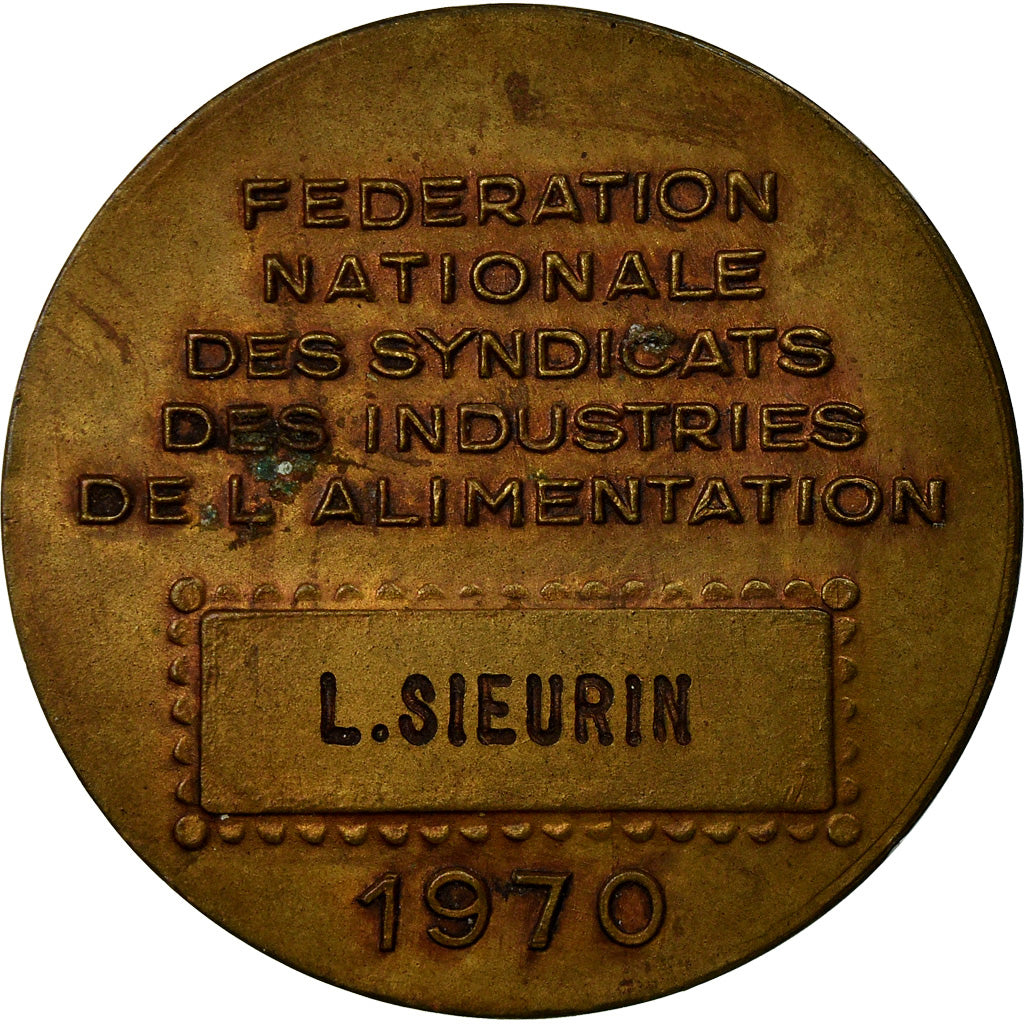 France, Medal, Fédération Nationale des Syndicats des Industries de