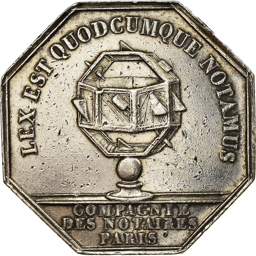 Frankrijk, Token, Louis Philippe Ier, Compagnie des Notaires de Paris, Michaut