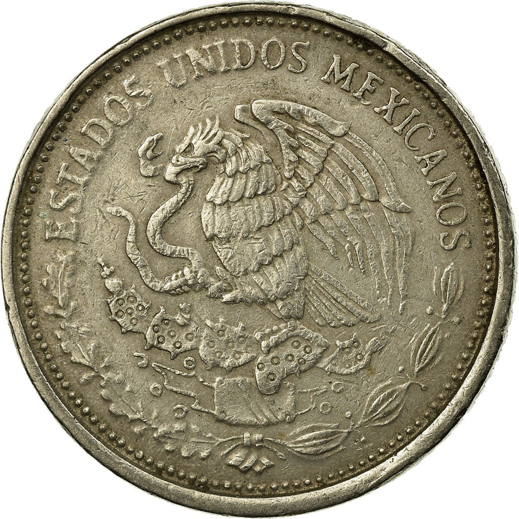 Moneta, Mexico, Benito Juarez, 50 Pesos, 1985, Mexico City, EF(40-45)