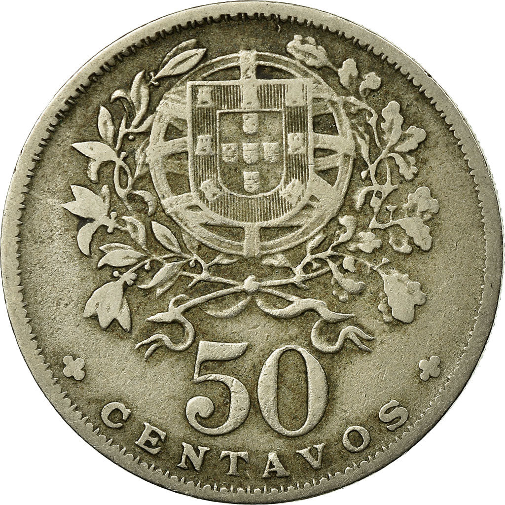 Munten, Portugal, 50 Centavos, 1929, FR, Copper-nickel, KM:577