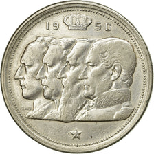 Monnaie, Belgique, 100 Francs, 100 Frank, 1950, TTB, Argent, KM:138.1