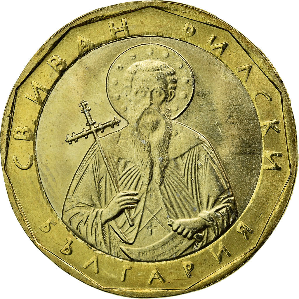 Moneta, Bulgaria, Lev, 2002, Sofia, MS(63), Bimetaliczny, KM:254