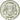 Coin, Botswana, 50 Thebe, 2001, British Royal Mint, AU(55-58), Nickel plated