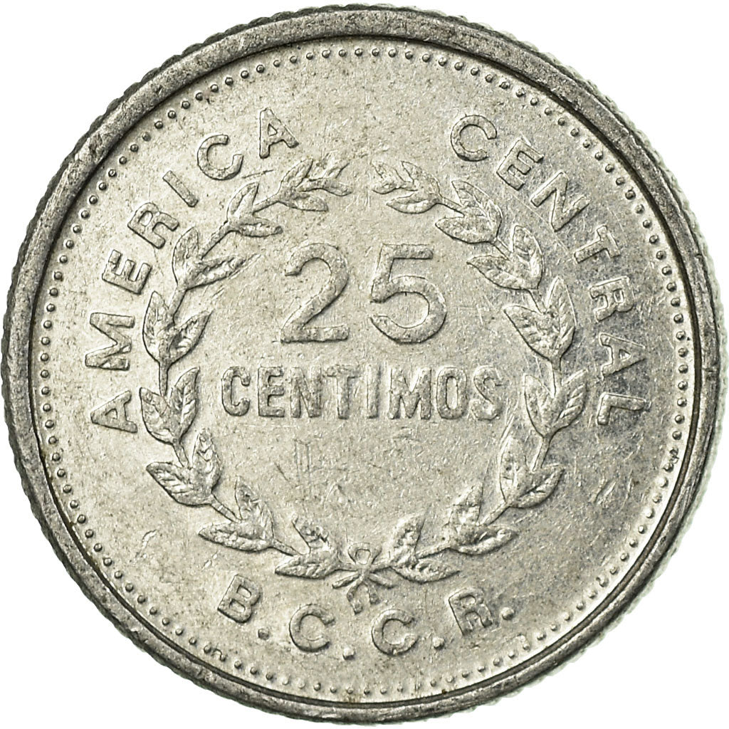 Monnaie, Costa Rica, 25 Centimos, 1986, TTB, Aluminium, KM:188.3