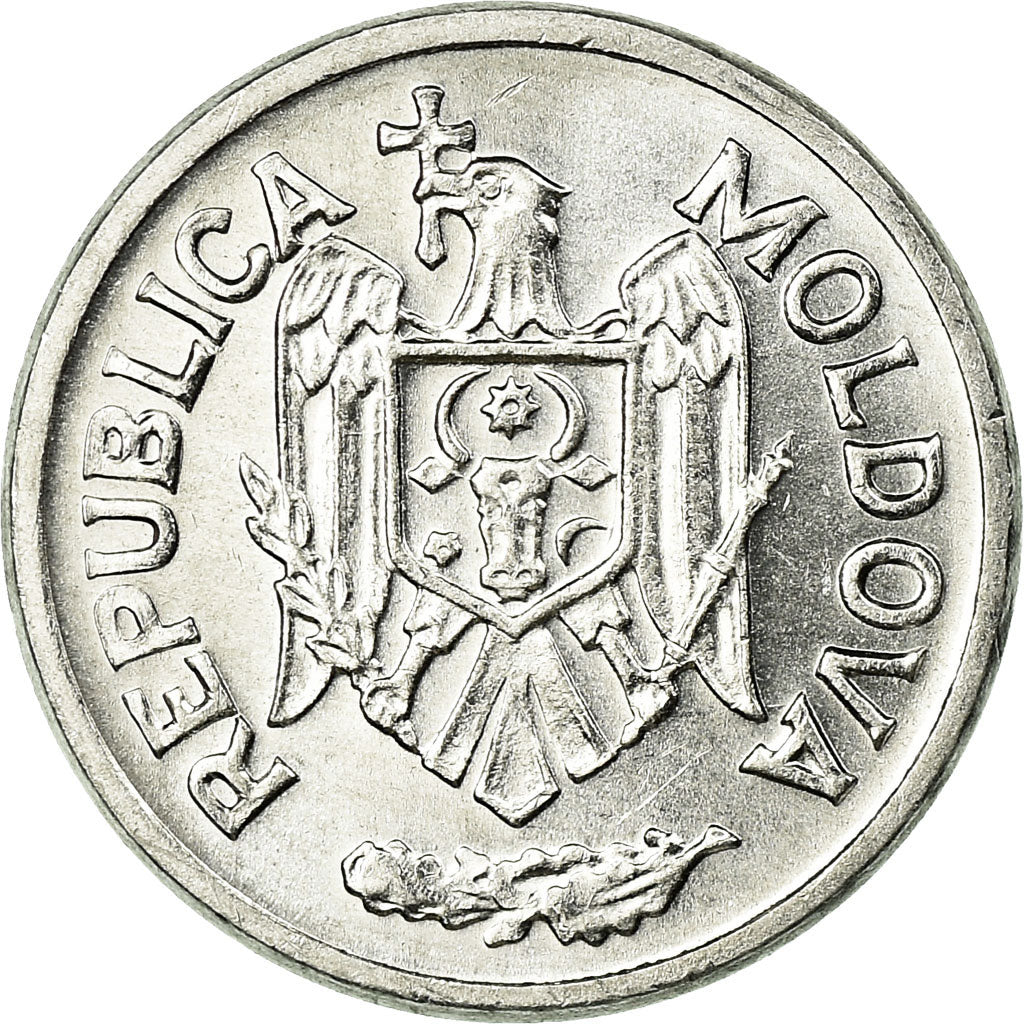 Moneta, Moldava, 5 Bani, 2006, SPL-, Alluminio, KM:2