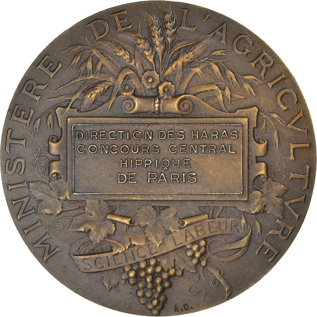 Frankreich, Medaille, Direction des Haras, Concours Central Hippique de Paris