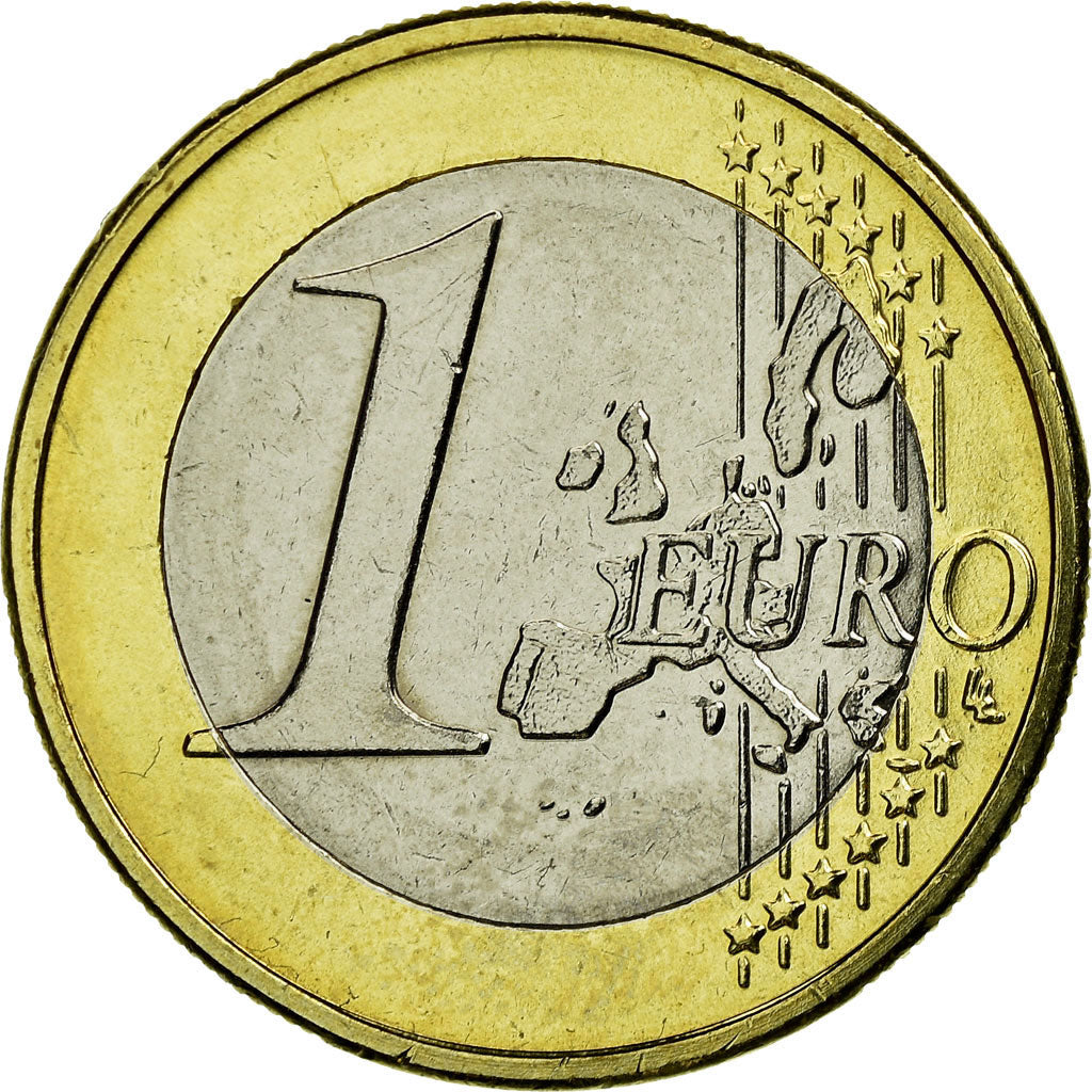 Grecia, Euro, 2002, MBC, Bimetálico, KM:187