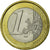 Italy, Euro, 2002, EF(40-45), Bi-Metallic, KM:216