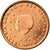 Paesi Bassi, Euro Cent, 2001, BB, Acciaio placcato rame, KM:234