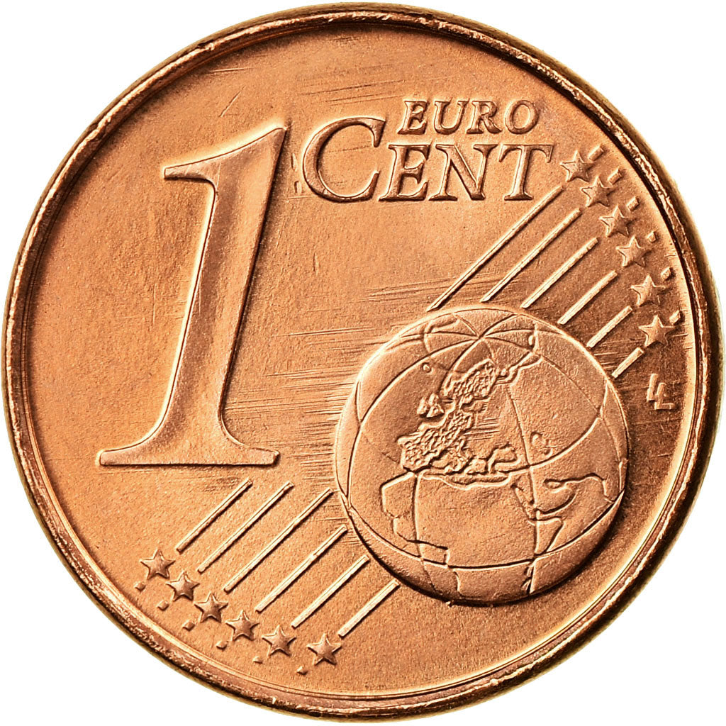 Paesi Bassi, Euro Cent, 2001, BB, Acciaio placcato rame, KM:234