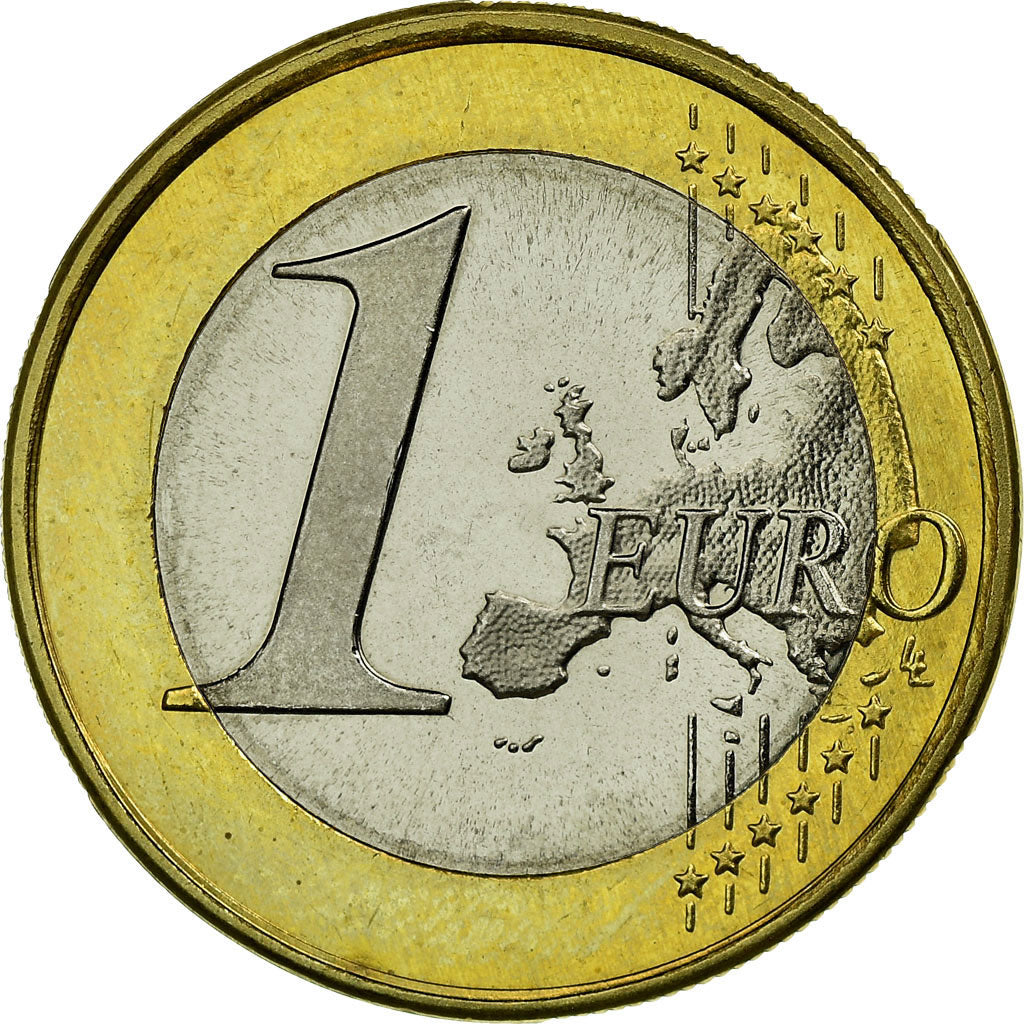 Eslovénia, Euro, 2007, AU(55-58), Bimetálico, KM:74