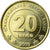 Coin, Turkmanistan, 20 Tenge, 2009, AU(55-58), Brass, KM:99