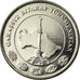 Coin, Turkmanistan, 5 Tenge, 2009, AU(55-58), Nickel plated steel, KM:97