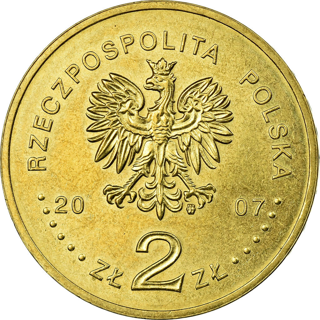 Moneda, Polonia, 75th Anniversary Breaking the Enigma Code, 2 Zlote, 2007