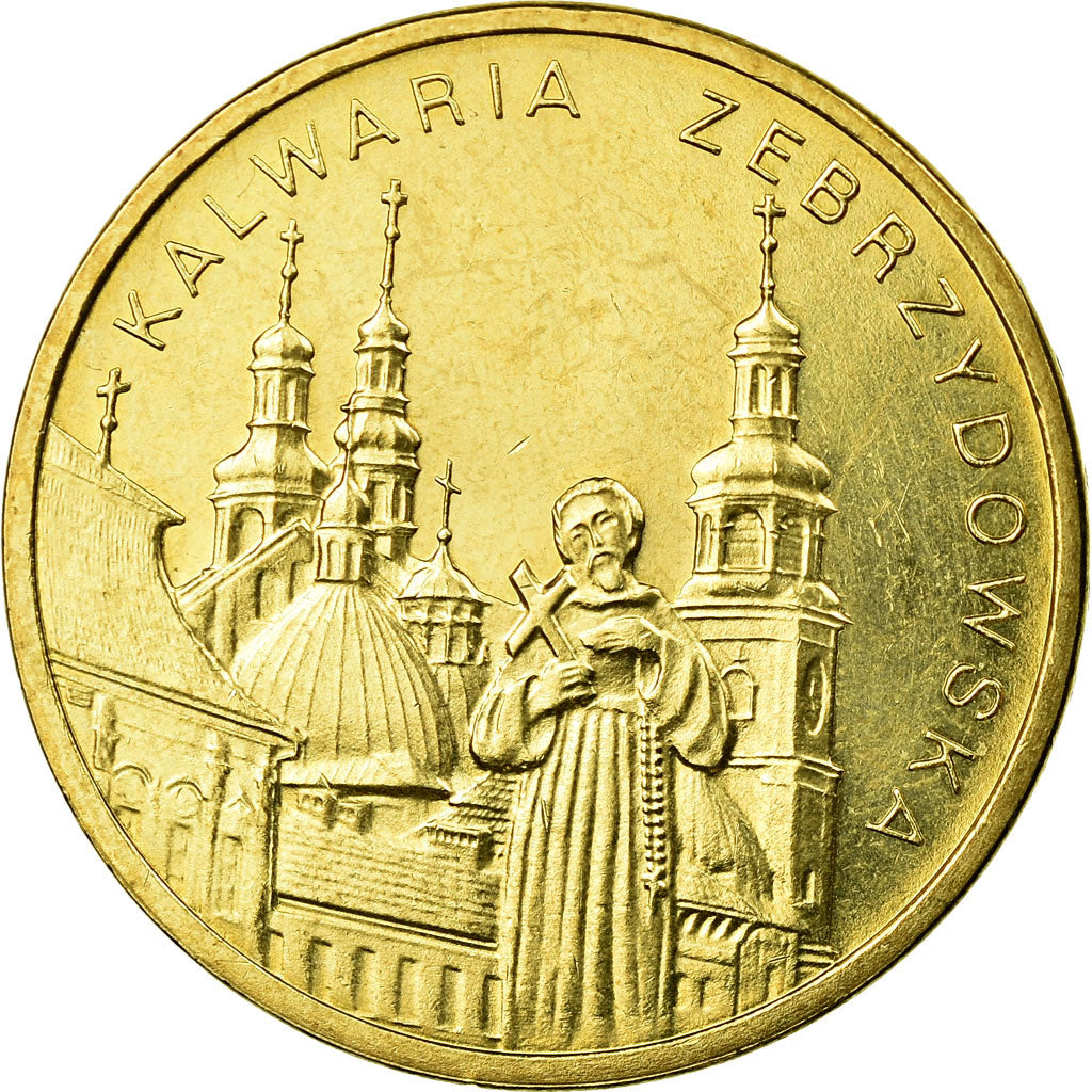 Münze, Polen, City of Kalwaria Zebrzydowska, 2 Zlote, 2010, Warsaw, SS