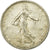 Moneta, Francia, Semeuse, Franc, 1916, Paris, MB, Argento, KM:844.1, Gadoury:467