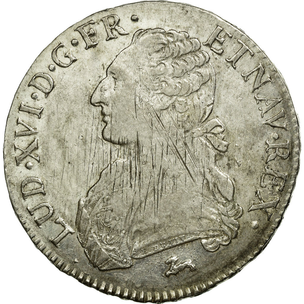 Coin, France, Louis XVI, Écu aux branches d'olivier, Ecu, 1785, Orléans
