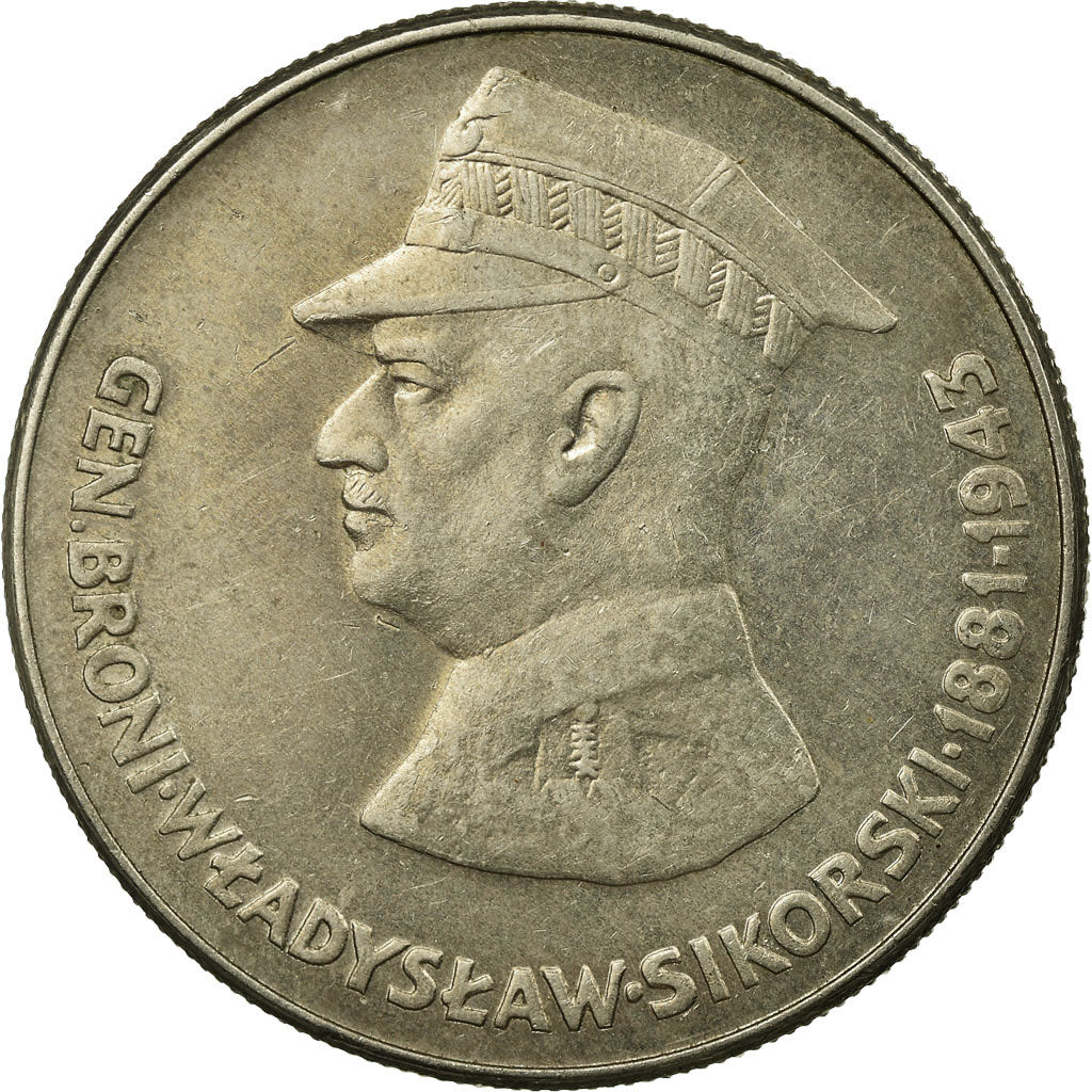 Moeda, Polónia, General Broni Wladyslaw, 50 Zlotych, 1981, Warsaw, EF(40-45)