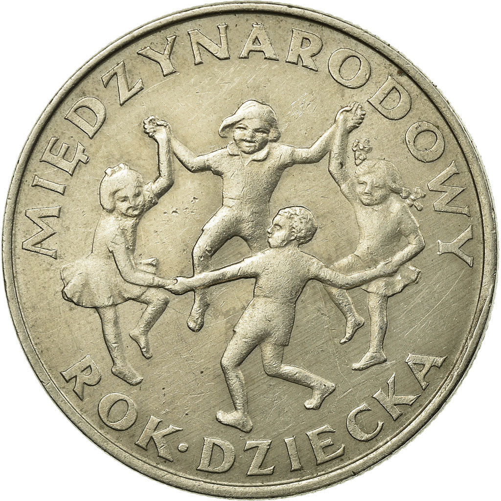 Moneta, Polska, International Year of the Child, 20 Zlotych, 1979, Warsaw