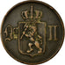 Coin, Norway, 5 Öre, 1875, EF(40-45), Bronze, KM:349