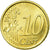 Italia, 10 Euro Cent, 2006, EBC, Latón, KM:213