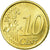 Włochy, 10 Euro Cent, 2006, Rome, AU(55-58), Mosiądz, KM:213
