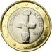 Cyprus, Euro, 2008, AU(55-58), Bi-Metallic, KM:84