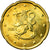 Finlândia, 20 Euro Cent, 2001, EF(40-45), Latão, KM:102