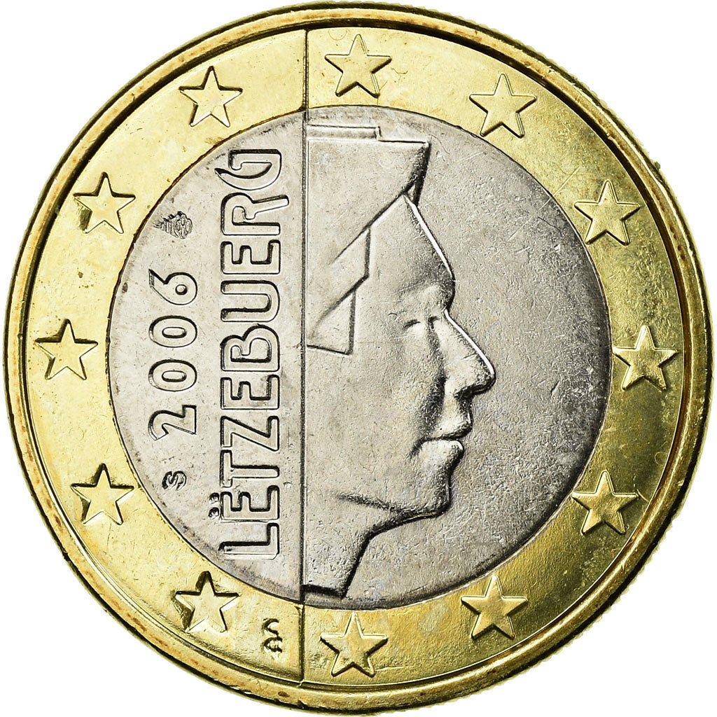 Luksemburg, Euro, 2006, Utrecht, EF(40-45), Bimetaliczny, KM:81