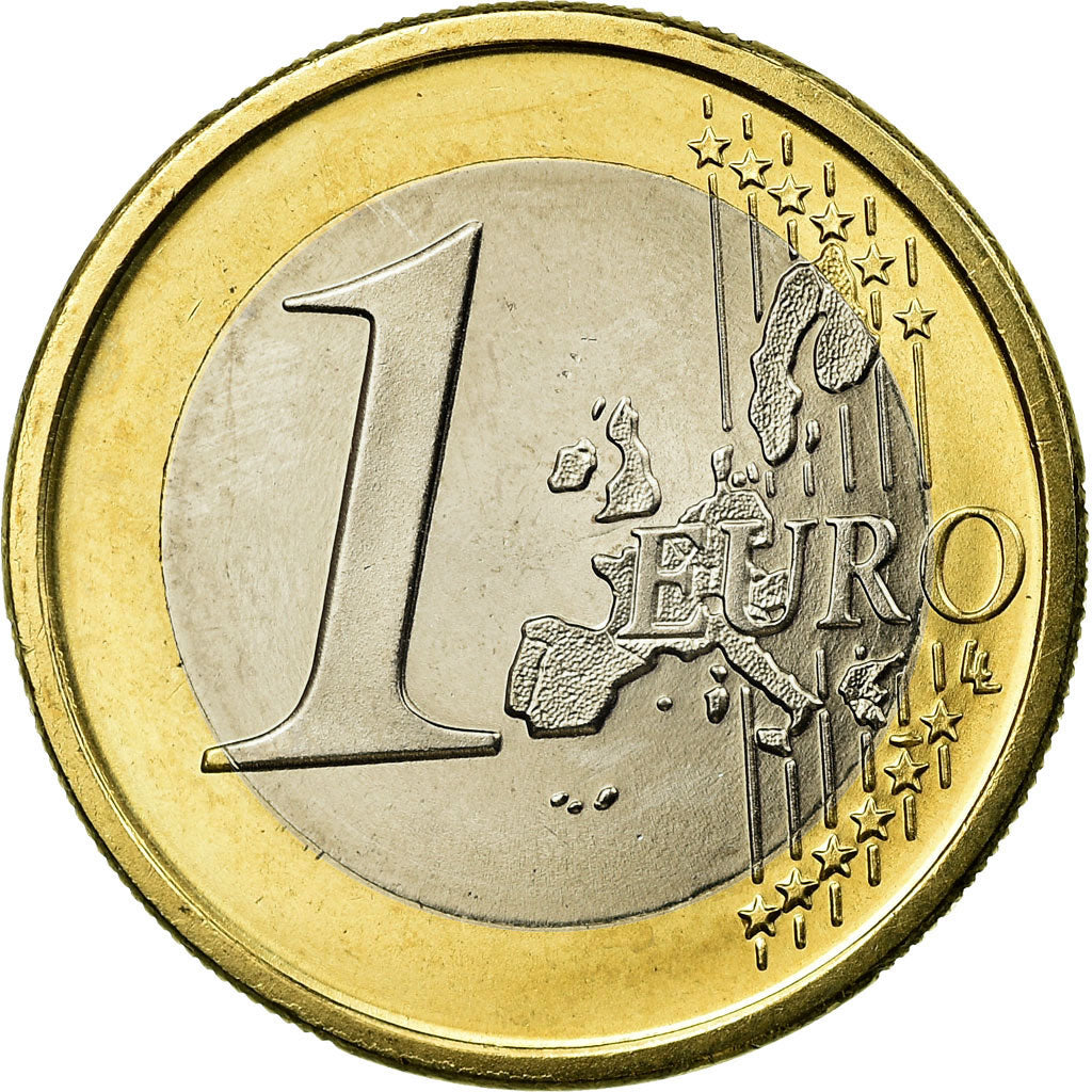 Spain, Euro, 2005, AU(55-58), Bi-Metallic, KM:1046