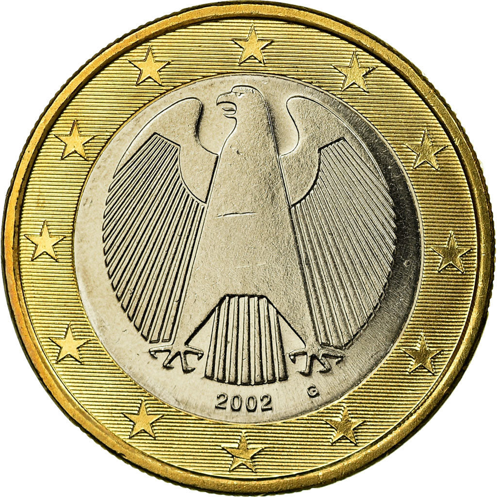 GERMANIA - REPUBBLICA FEDERALE, Euro, 2002, SPL-, Bi-metallico, KM:213