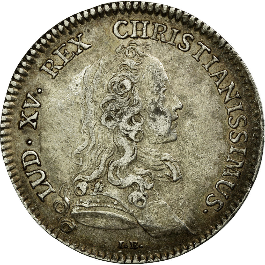 France, Token, Royal, 1723, EF(40-45), Silver, Feuardent:778