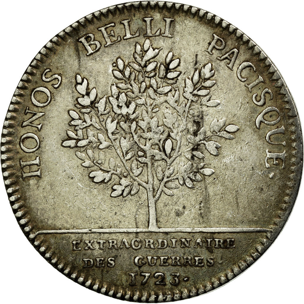 France, Token, Royal, 1723, EF(40-45), Silver, Feuardent:778