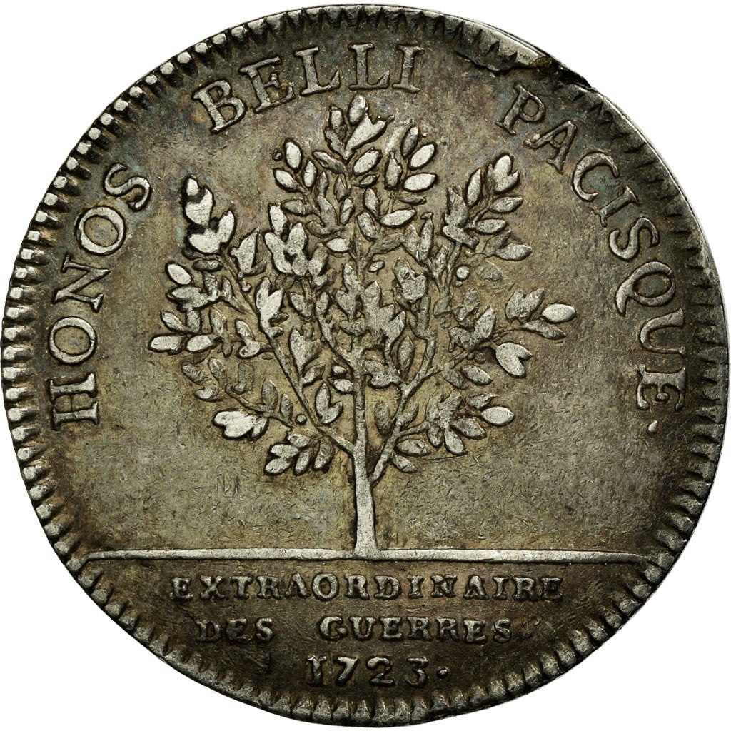 France, Token, Royal, 1723, EF(40-45), Silver, Feuardent:778