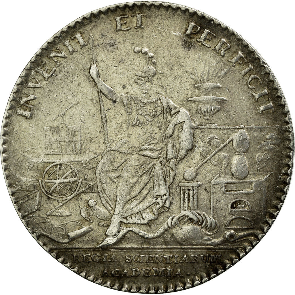 France, Token, Royal, EF(40-45), Silver, Feuardent:4407