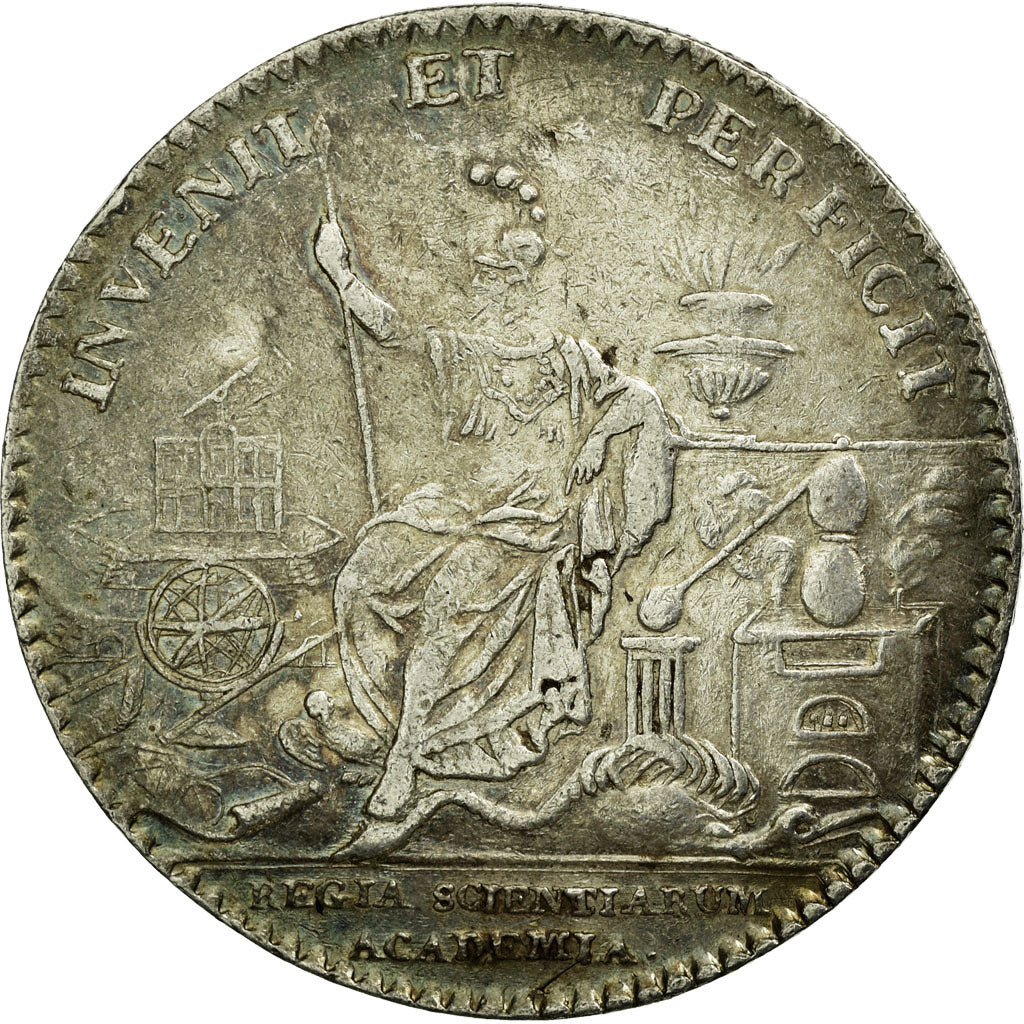 France, Token, Royal, AU(50-53), Silver, Feuardent:4407