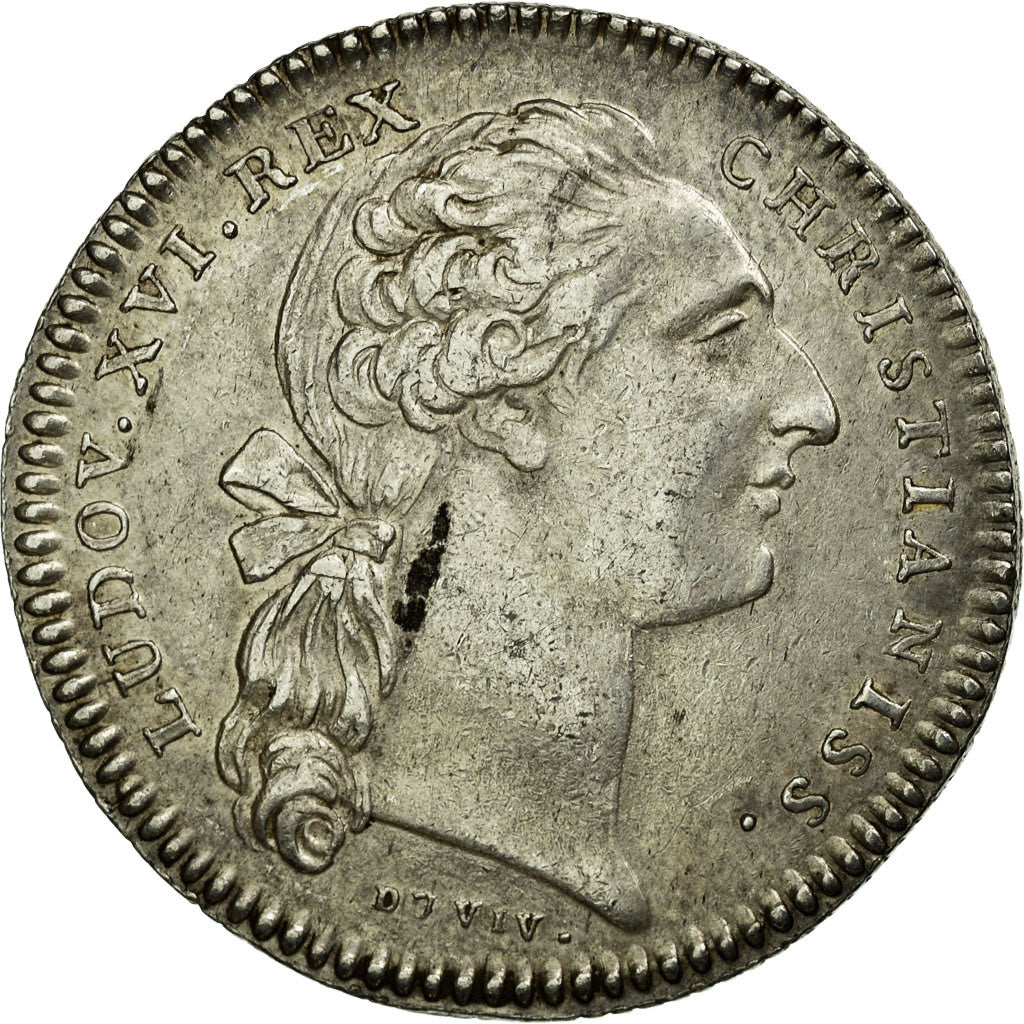 France, Token, Royal, EF(40-45), Silver, Feuardent:4410