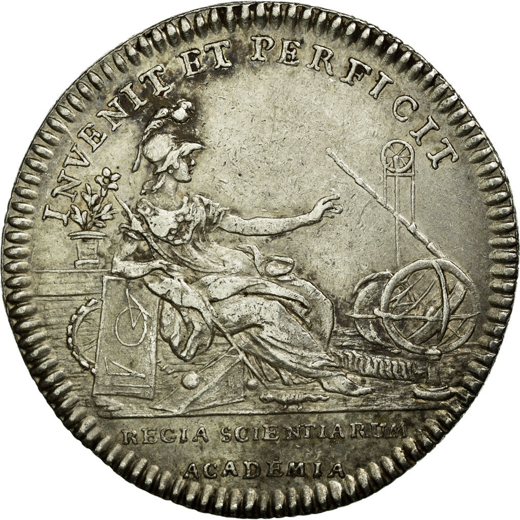 France, Token, Royal, EF(40-45), Silver, Feuardent:4410