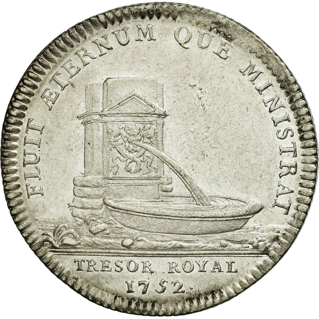 France, Jeton, Royal, 1752, TTB+, Argent, Feuardent:2084